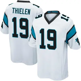 Carolina Panthers Men's Adam Thielen Game Jersey - White