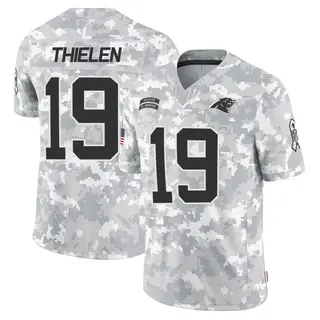 Carolina Panthers Men's Adam Thielen Limited 2024 Salute to Service Jersey - Arctic Camo