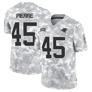 Carolina Panthers Men's Bryce Pierre Limited 2024 Salute to Service Jersey - Arctic Camo