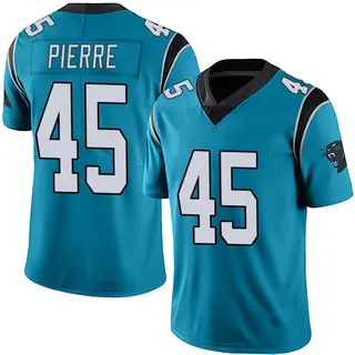 Carolina Panthers Men's Bryce Pierre Limited Alternate Vapor Untouchable Jersey - Blue