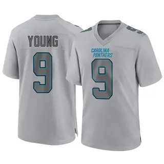 Carolina Panthers Men's Bryce Young Game Atmosphere Fashion Jersey - Gray