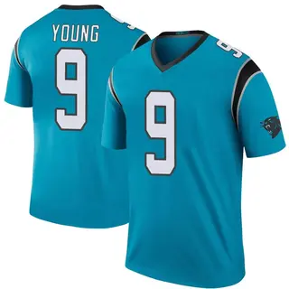 Carolina Panthers Men's Bryce Young Legend Color Rush Jersey - Blue