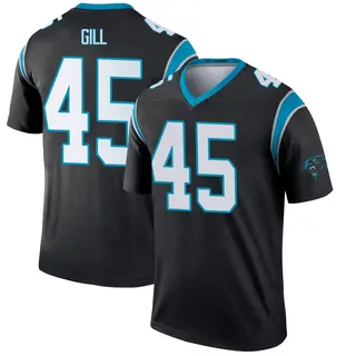 Carolina Panthers Men's Cam Gill Legend Jersey - Black