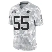 Carolina Panthers Men's Cam Jackson Limited 2024 Salute to Service Jersey - Arctic Camo
