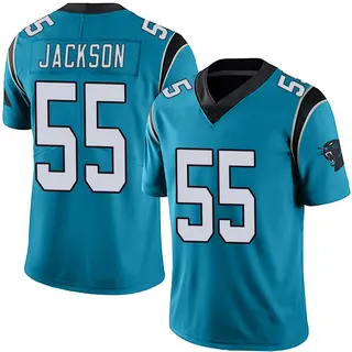 Carolina Panthers Men's Cam Jackson Limited Alternate Vapor Untouchable Jersey - Blue