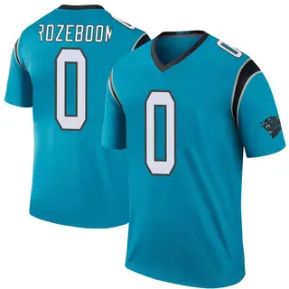 Carolina Panthers Men's Christian Rozeboom Legend Color Rush Jersey - Blue