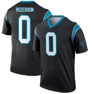Carolina Panthers Men's Christian Rozeboom Legend Jersey - Black