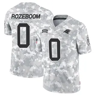 Carolina Panthers Men's Christian Rozeboom Limited 2024 Salute to Service Jersey - Arctic Camo