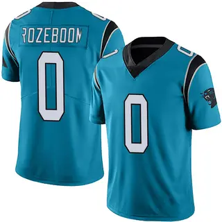 Carolina Panthers Men's Christian Rozeboom Limited Alternate Vapor Untouchable Jersey - Blue