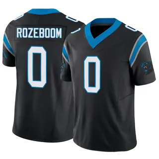 Carolina Panthers Men's Christian Rozeboom Limited Vapor F.U.S.E. Jersey - Black