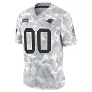 Carolina Panthers Men's Custom Limited 2024 Salute to Service Jersey - Arctic Camo