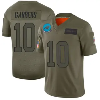 Carolina Panthers Men's Ethan Garbers Limited 2019 Salute to Service Jersey - Camo