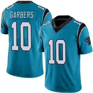 Carolina Panthers Men's Ethan Garbers Limited Alternate Vapor Untouchable Jersey - Blue