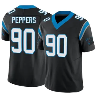 Carolina Panthers Men's Julius Peppers Limited Vapor F.U.S.E. Jersey - Black