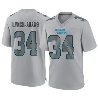 Carolina Panthers Men's Kay'Ron Lynch-Adams Game Atmosphere Fashion Jersey - Gray