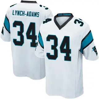 Carolina Panthers Men's Kay'Ron Lynch-Adams Game Jersey - White
