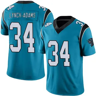 Carolina Panthers Men's Kay'Ron Lynch-Adams Limited Alternate Vapor Untouchable Jersey - Blue