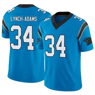 Carolina Panthers Men's Kay'Ron Lynch-Adams Limited Vapor F.U.S.E. Jersey - Blue