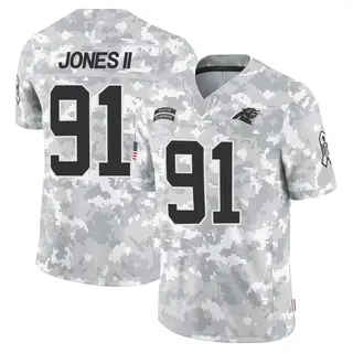 Carolina Panthers Men's Patrick Jones II Limited 2024 Salute to Service Jersey - Arctic Camo