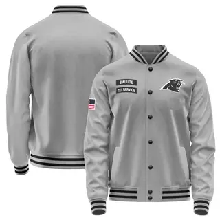 Carolina Panthers Men's Salute to Service Performance Jacket - Gray