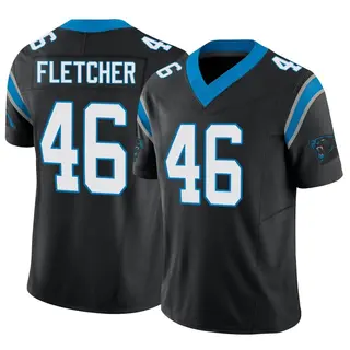 Carolina Panthers Men's Thomas Fletcher Limited Vapor F.U.S.E. Jersey - Black