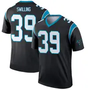 Carolina Panthers Men's Tre Swilling Legend Jersey - Black