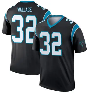 Carolina Panthers Men's Trevin Wallace Legend Jersey - Black