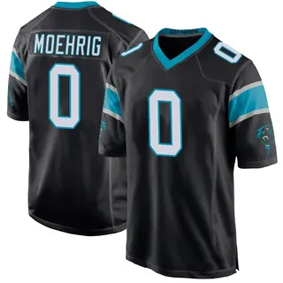 Carolina Panthers Men's Tre'von Moehrig Game Team Color Jersey - Black