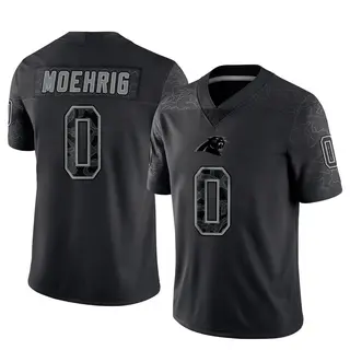 Carolina Panthers Men's Tre'von Moehrig Limited Reflective Jersey - Black