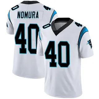Carolina Panthers Men's Tuasivi Nomura Limited Vapor Untouchable Jersey - White