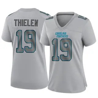 Carolina Panthers Women's Adam Thielen Game Atmosphere Fashion Jersey - Gray