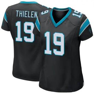 Carolina Panthers Women's Adam Thielen Game Team Color Jersey - Black