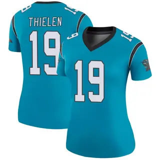 Carolina Panthers Women's Adam Thielen Legend Color Rush Jersey - Blue