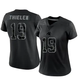 Carolina Panthers Women's Adam Thielen Limited Reflective Jersey - Black