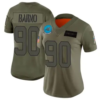 Carolina Panthers Women's Amare Barno Limited 2019 Salute to Service Jersey - Camo