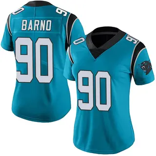 Carolina Panthers Women's Amare Barno Limited Alternate Vapor Untouchable Jersey - Blue