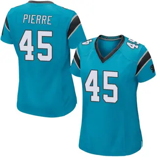 Carolina Panthers Women's Bryce Pierre Game Alternate Jersey - Blue