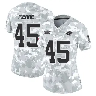 Carolina Panthers Women's Bryce Pierre Limited 2024 Salute to Service Jersey - Arctic Camo