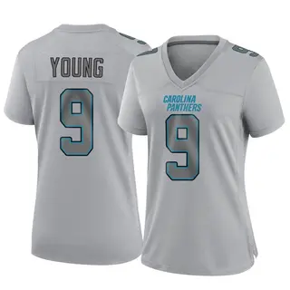 Carolina Panthers Women's Bryce Young Game Atmosphere Fashion Jersey - Gray
