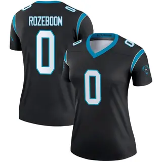 Carolina Panthers Women's Christian Rozeboom Legend Jersey - Black