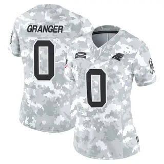 Carolina Panthers Women's Colin Granger Limited 2024 Salute to Service Jersey - Arctic Camo