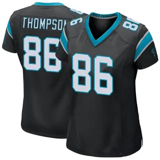 Carolina Panthers Women's Colin Thompson Game Team Color Jersey - Black