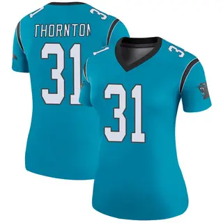 Carolina Panthers Women's Corey Thornton Legend Color Rush Jersey - Blue