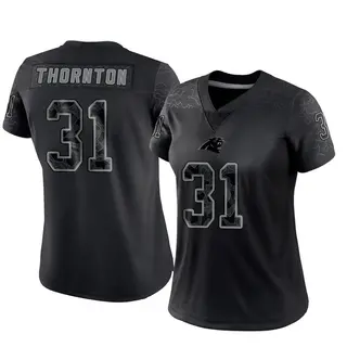 Carolina Panthers Women's Corey Thornton Limited Reflective Jersey - Black