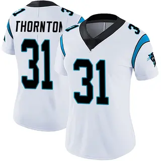 Carolina Panthers Women's Corey Thornton Limited Vapor Untouchable Jersey - White