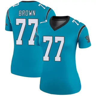 Carolina Panthers Women's Deonte Brown Legend Color Rush Jersey - Blue