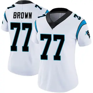 Carolina Panthers Women's Deonte Brown Limited Vapor Untouchable Jersey - White