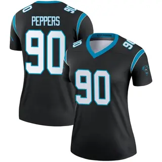 Carolina Panthers Women's Julius Peppers Legend Jersey - Black