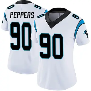 Carolina Panthers Women's Julius Peppers Limited Vapor Untouchable Jersey - White