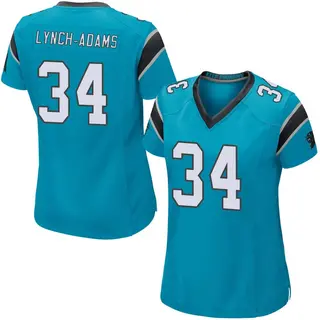 Carolina Panthers Women's Kay'Ron Lynch-Adams Game Alternate Jersey - Blue